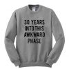 30 Years Into This Awkward Phase T shirt