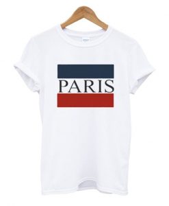 Paris T shirt Letter Printed TShirt