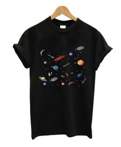 Planet galaxy T-shirt