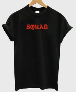 Squad Black Unisex T-Shirt