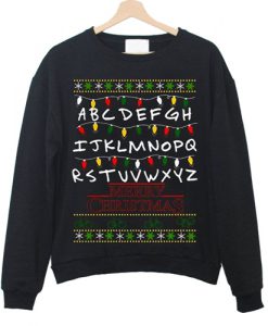 Stranger Things Christmas Lights Sweatshirt