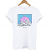 surf japanese summer t- shirt