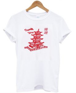 Thank you pagoda T-shirt