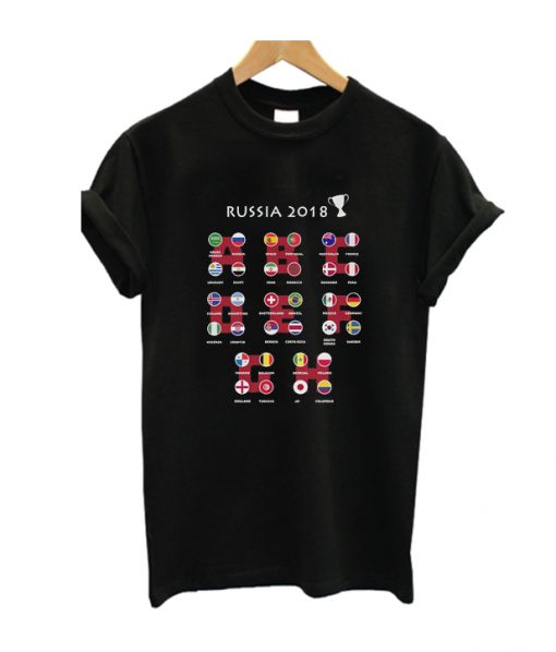 World Cup Russia 2018 T Shirt