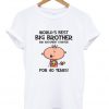 Worlds Best Big Brother 40th Birthday T-Shirt