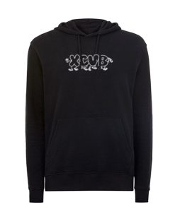 XCVB logo Black hoodie