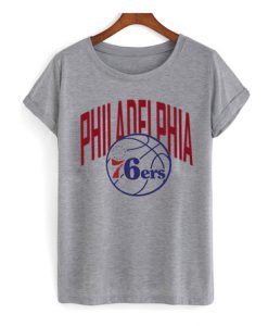 philadelpia sixers fan  t shirt