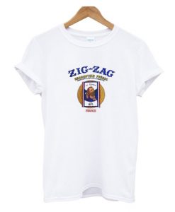 zig zag france cigarettes t-shirt