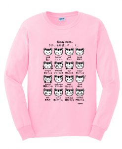 Kitty Emoticon Sweatshirt