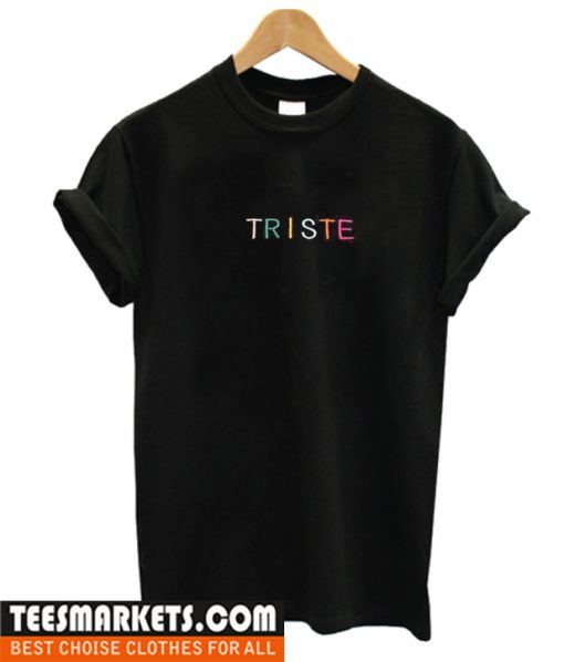Triste Colourful T Shirt