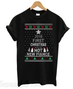 2018 first christmas with my hot new wife T-Shirt