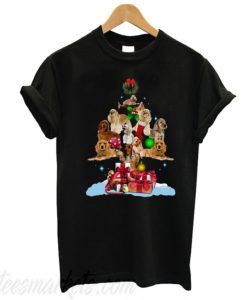 American Cocker Spaniel Christmas Tree T-Shirt