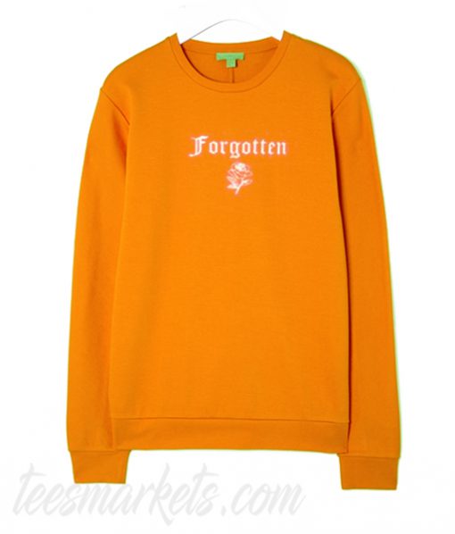 Forgotten Rose Orange Sweatshirt