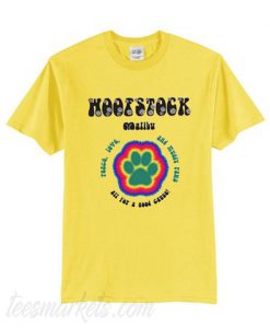 Woofstock Malibu Yellow T-Shirt