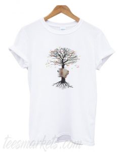 Accordion Musical Tree T-shirt