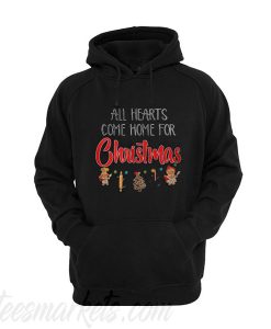 All hearts come home for Christmas ugly Hoodie
