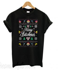 Merry Bitchmas Ugly Christmas T shirt