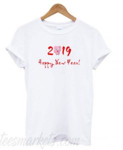 Pig Happy New Year 2019 T shirt