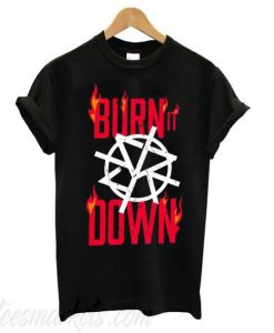 Seth Rollins Burn It Down T shirt