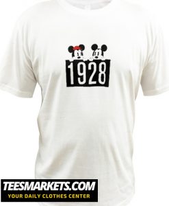 1928 Mickey and Minnie Mouse New T-Shirt