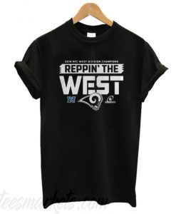 2018 Nfc West Division Champions Reppin The West New T-Shirt