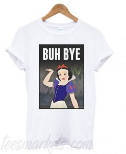 Disney Snow White Buh Bye Girls New  T shirt
