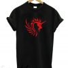 Red Dragon Horn Logo New T-shirt