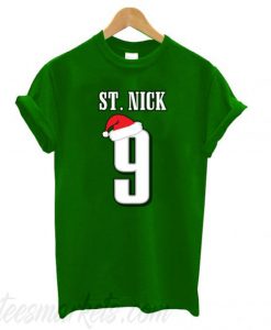 St. Nick Foles #9 New T shirt