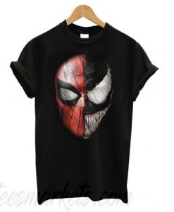 Venom Spidey Faces Spiderman Avengers New T shirt