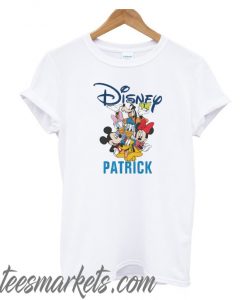 2 Sided Mickey & Friends - Family Vacation New T shirt