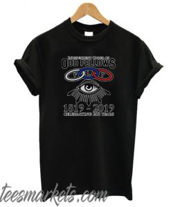 Odd Fellows Links and Eye 200th Anniversary New T-Shirt