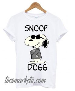 Snoopy Snoop Dogg White New  T-Shirt