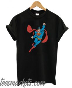 Superman Right Fist Raised New T-Shirt