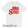 BBQ Stain On A White New T shirt