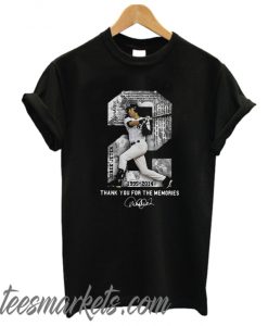 Derek Jeter MLB 1995 2014 Thank For The Memories New t-shirt