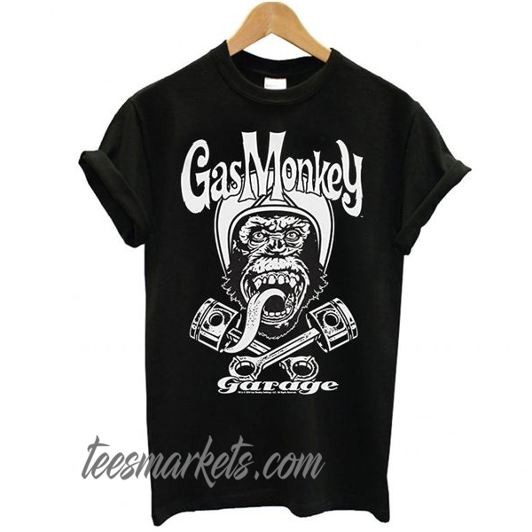 Gas Monkey Garage Officially Licensed Merchandise Biker Monkey New t shirt