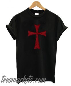 Knights Templar Crusader Cross Men's New T-Shirt