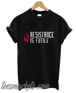 Star Trek Borg Resistance is Futile New T-Shirt
