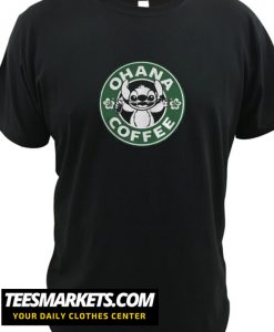 Stitch Ohana Coffee New t shirt