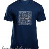 United 757 with Airport Codes New T Shirt