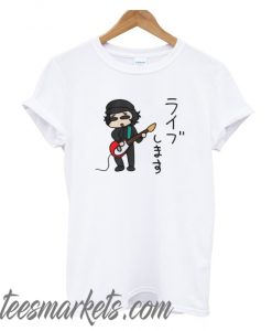 YUTANI plays guiter New T-Shirt