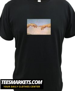 Michelangelo Hand Of God New T-Shirt
