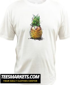 Pineapple Hedgehog New T Shirt