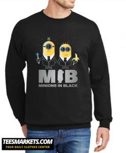 Minions in Black New Sweatshirt