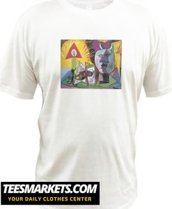 Picasso Palette Candlestick And Bust Of Minotaur New T Shirt