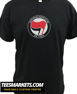 Symbol Antifa Antifascism Antifascist New T-Shirt