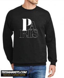 TALL Paris Stencil New Sweatshirt