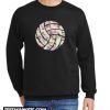 Frosty Floral Volleyball New Sweatshirt