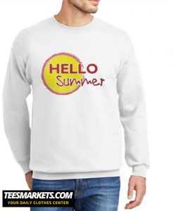 Hello Summer New Sweatshirt