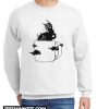 Many Eyed Cat In Coffee Cup With Magic Clouds New Sweatshirt